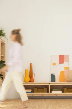AIKA mueble TV con huecos 157x44