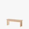 BATU banco de madera 120x35
