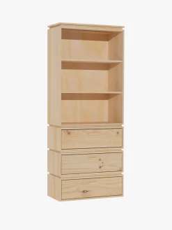 LIBE alacena con 3 cajones 78x198