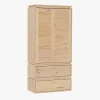 LIBE armario con 2 cajones 78x171
