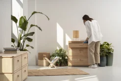 LIBE cajonera con 3 cajones 78x77
