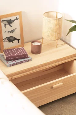 LIBE mesita de noche con cajón 78x32