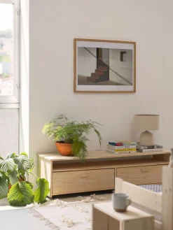 LIBE mueble TV con 2 cajones