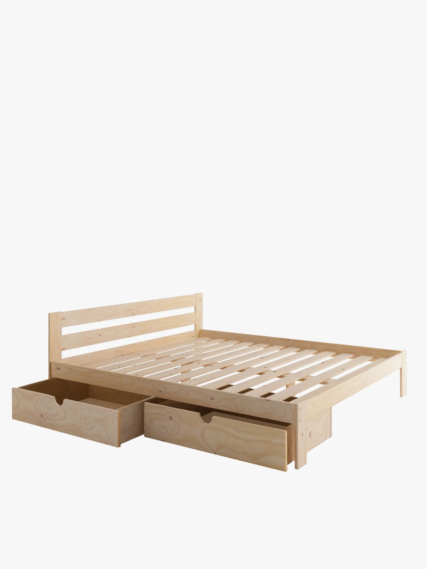 LORE cama doble 180 con 2 cajones
