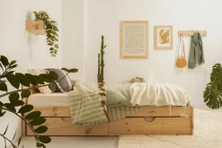 LORE cama individual 80 con 2 cajones
