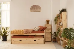 LORE cama nido 80 compacta con 1 cajón