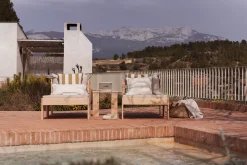 OREKA conjunto modular chaise longue para exterior