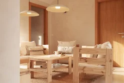 OREKA conjunto sofá modular con mesa