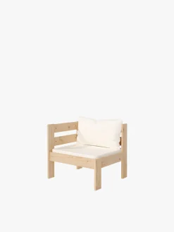 OREKA sillón modular con brazo derecho para exterior