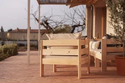 OREKA sillón modular con brazo derecho para exterior