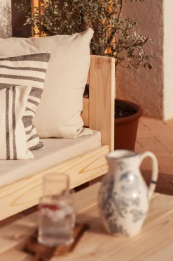 OREKA sillón modular con brazo izquierdo para exterior