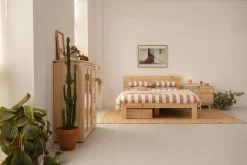 TESTA cama doble 140 con 1 cajón