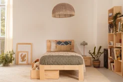 TESTA cama individual 80 con 2 cajones